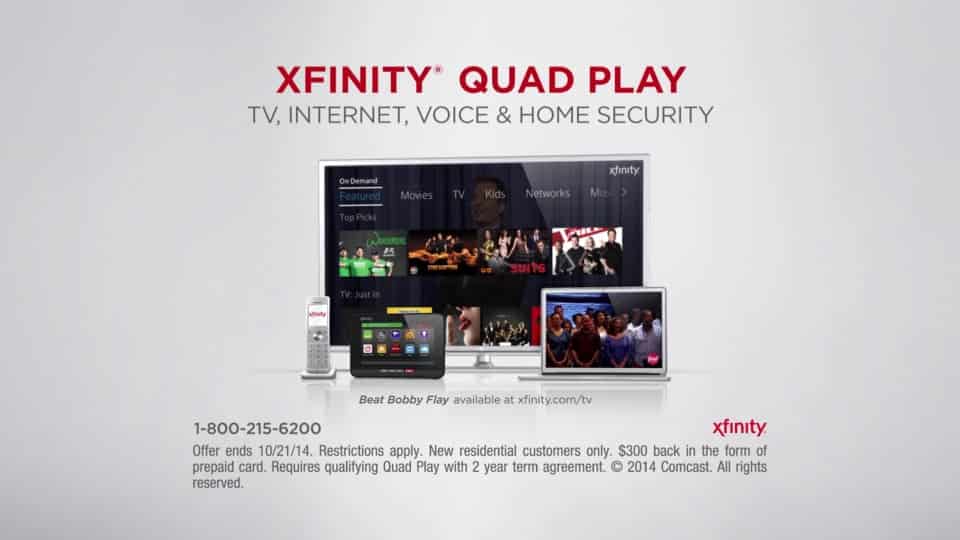 Comcast Quad Play – :120