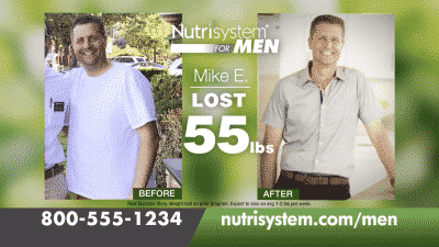 Nutrisystem for Men Before & After :60